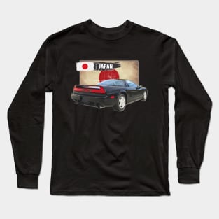 1991 Acura NSX in Berlina Black 08 Long Sleeve T-Shirt